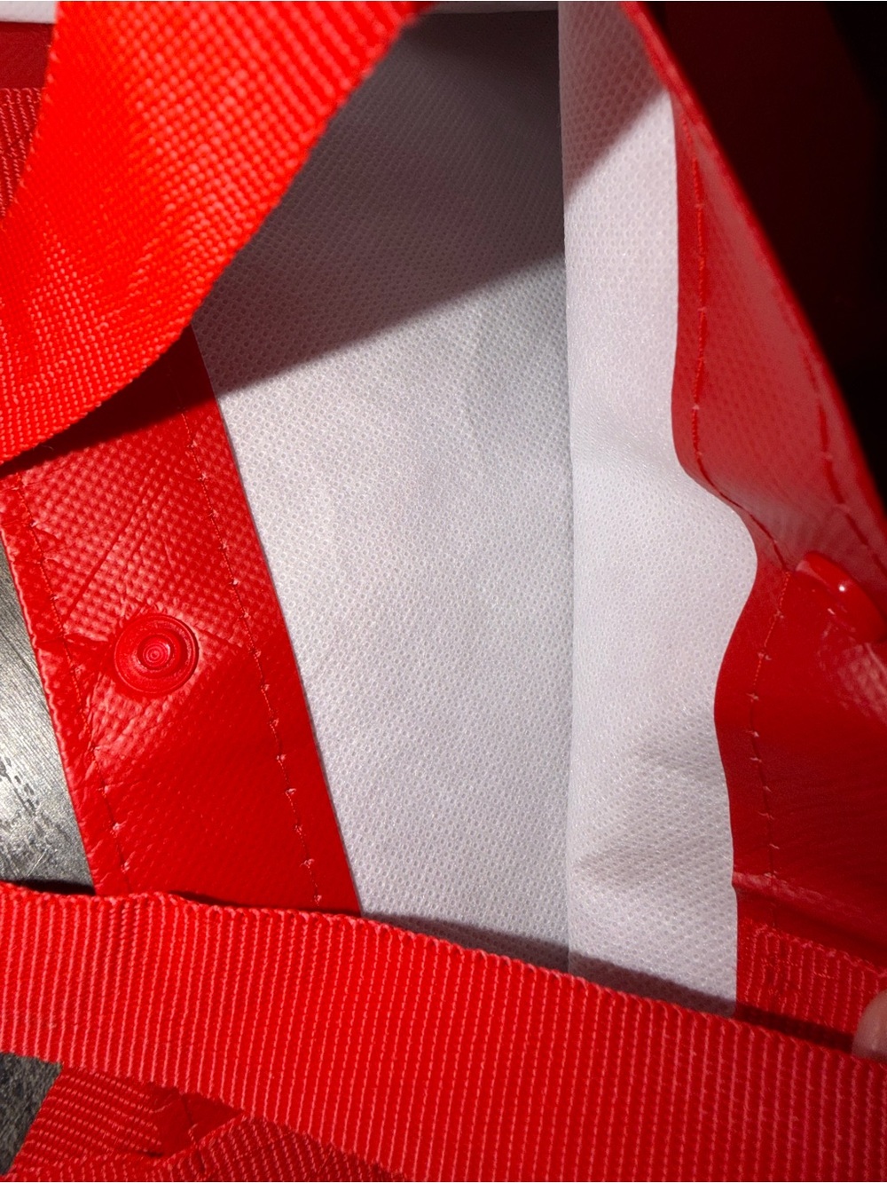 lululemon athletica Red Reusable Tote Bag - Picture 6 of 6